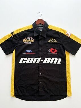 Go-Fas Racing Nascar Pit Crew Shirt - Ford & Can-Am Branded